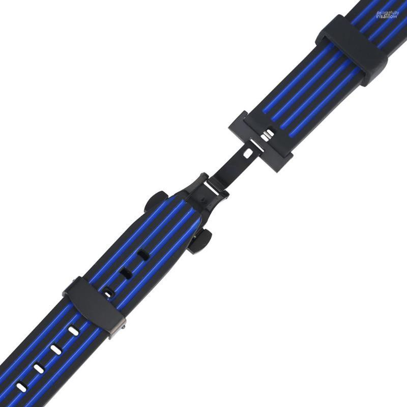 Watch Bands Silicone Strap Practical Black Push-button Hidden Clasp Blue Waterproof Wristwatch Pasek Do Zegarka Friday Deals
Watch Bands Silicone Strap Practical Black Push-button Hidden Clasp Blue Waterproof Wristwatch Pasek Do Zegarka Friday Deals