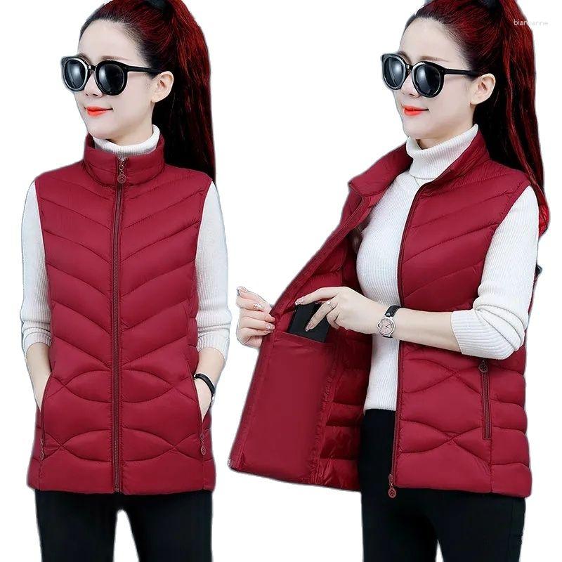 Women's Trench Coats Women Down Cotton Vest 2023 Autumn Winter Female Stand Collar Short Thin Light Jacket Femme Slim Waistcoat 5XL C, Red
Women's Trench Coats Women Down Cotton Vest 2023 Autumn Winter Female Stand Collar Short Thin Light Jacket Femme Slim Waistcoat 5XL C, Red