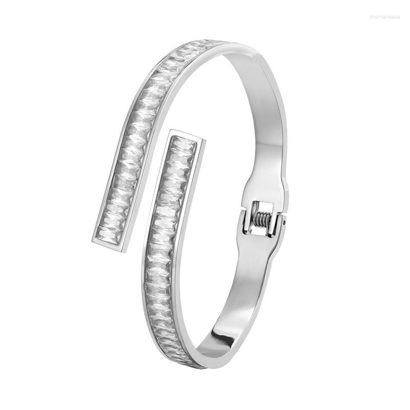 Bangle Fashion High Quality Chain Crystal Open Spring Bracelet For Woman Love Wedding Gift Stainless Steel Jewelry Wholesale Raym22
Bangle Fashion High Quality Chain Crystal Open Spring Bracelet For Woman Love Wedding Gift Stainless Steel Jewelry Wholesale Raym22