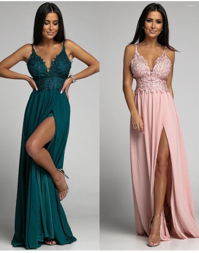 Casual Dresses Summer Solid Long Dress Women Sexy Backless Bandage Slit Beach Sundresses Elegant Party V Neck Sleeveless, Green
Casual Dresses Summer Solid Long Dress Women Sexy Backless Bandage Slit Beach Sundresses Elegant Party V Neck Sleeveless, Green