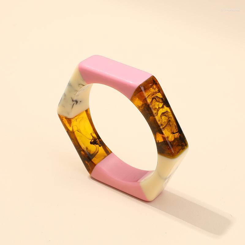 Bangle U.Sun Fashion Colorful Geometric Hexagon Women'S Bracelets On Hand Charms Resin Bangles Bracelet For Girls From Jewelry Raym22
Bangle U.Sun Fashion Colorful Geometric Hexagon Women'S Bracelets On Hand Charms Resin Bangles Bracelet For Girls From Jewelry Raym22