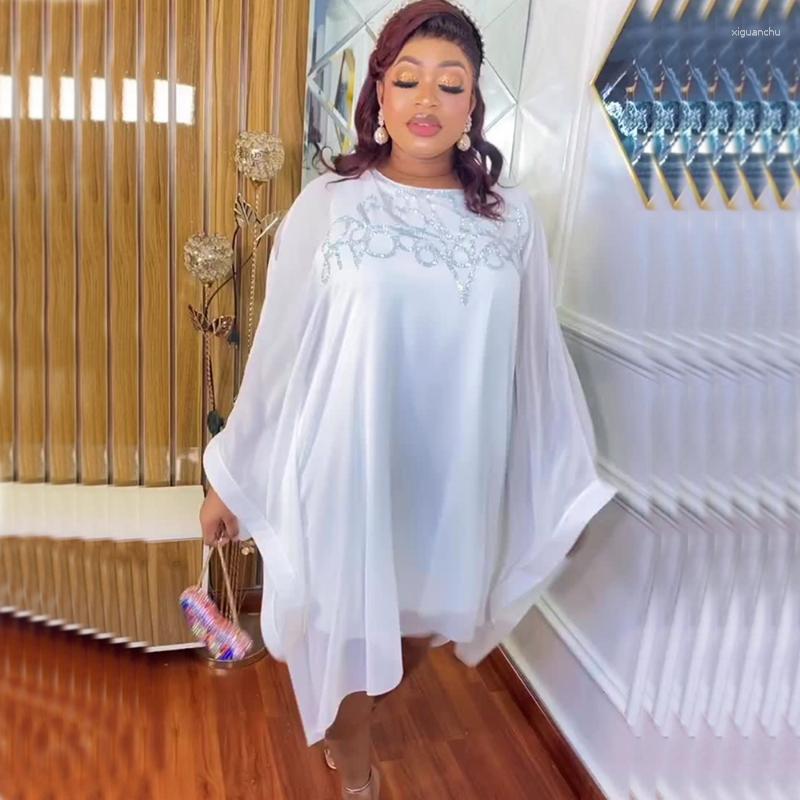 Ethnic Clothing Summer Chiffon African Women Plus Size Two Piece Set Wedding Party Elegant Dress Long Sleeve Dresses For
Ethnic Clothing Summer Chiffon African Women Plus Size Two Piece Set Wedding Party Elegant Dress Long Sleeve Dresses For