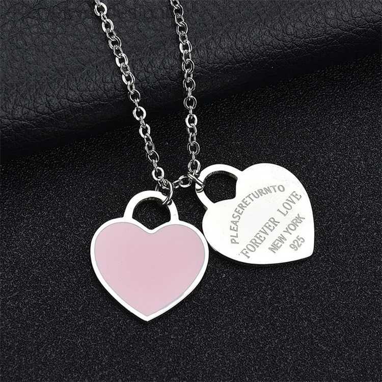 Designer Necklace for women trendy Silver Pendant Necklace Luxury Iced Out Chains Love Heart Necklaces Stainless Steel Accessories Green Pink Jewelry Gift
Designer Necklace for women trendy Silver Pendant Necklace Luxury Iced Out Chains Love Heart Necklaces Stainless Steel Accessories Green Pink Jewelry Gift