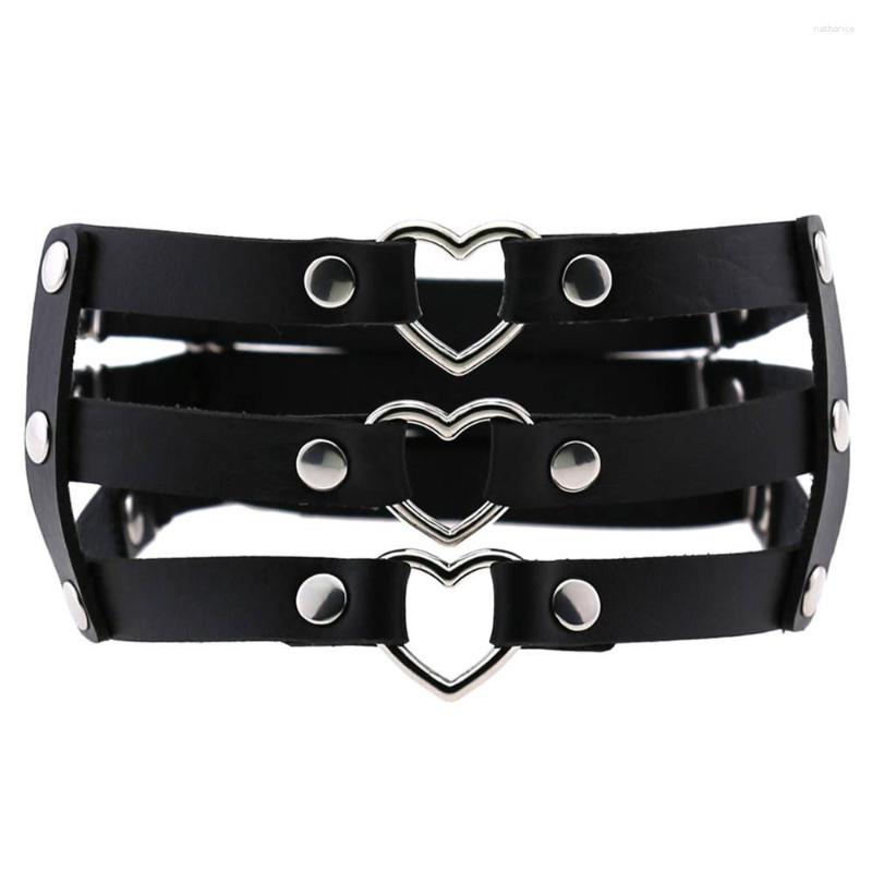Garters 2023 Summmer Sexy Women Multi-layer Heart Belt Leg Harness Girls Elastic Body Jewelry Metal Punk Goth Gothic Accessories, Black
Garters 2023 Summmer Sexy Women Multi-layer Heart Belt Leg Harness Girls Elastic Body Jewelry Metal Punk Goth Gothic Accessories, Black