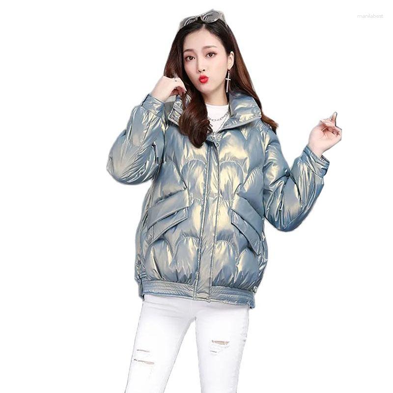 Women's Trench Coats 2023 Winter Women's Shiny Down Padded Coat Jacket Female Short Thickening Keep Warm Jackets Loose Fashion Women, Blue
Women's Trench Coats 2023 Winter Women's Shiny Down Padded Coat Jacket Female Short Thickening Keep Warm Jackets Loose Fashion Women, Blue