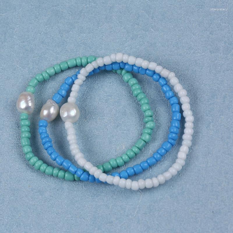 Bangle Handcrafted Bracelet Glass Beads 19cm Length For Sale Blue Color Three Rows Freshwater Pearl Bracelets
Bangle Handcrafted Bracelet Glass Beads 19cm Length For Sale Blue Color Three Rows Freshwater Pearl Bracelets