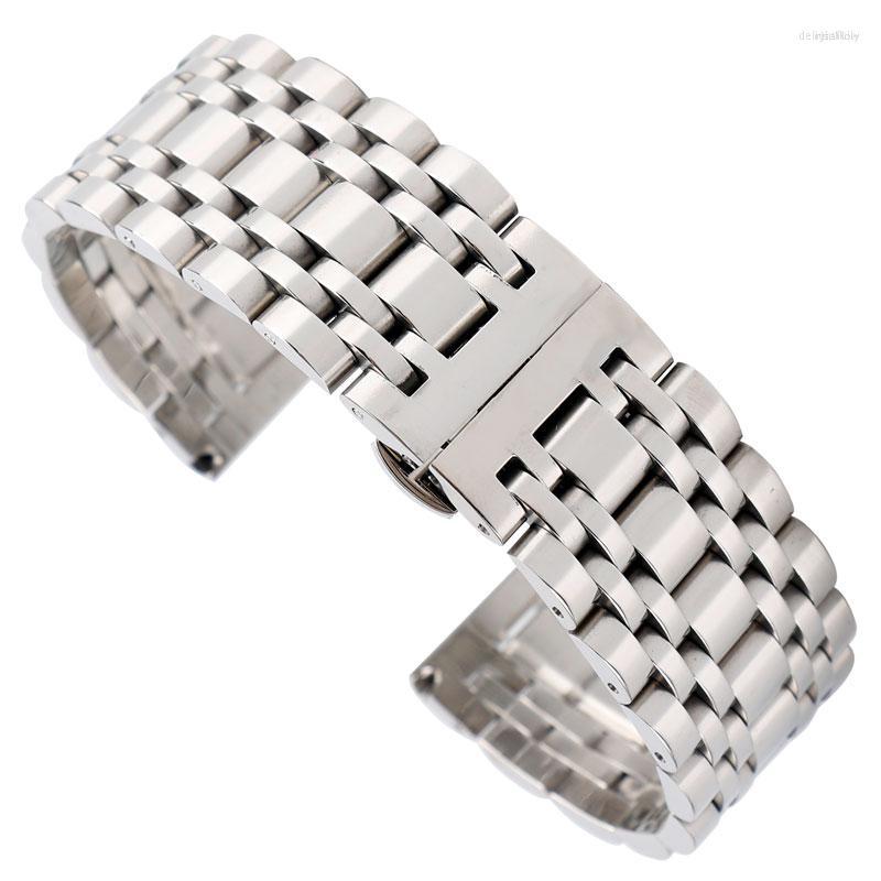 Watch Bands Luxury Silver 20/22/24mm Solid Stainless Steel Watchband Push Button Hidden Clasp Adjustable Men Watches Strap Replace Bracelet
Watch Bands Luxury Silver 20/22/24mm Solid Stainless Steel Watchband Push Button Hidden Clasp Adjustable Men Watches Strap Replace Bracelet