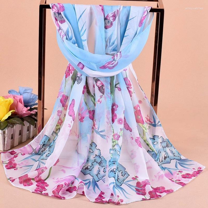 Scarves Lady Scarf Butterfly Bamboo Leaf Flowers Chiffon Long Gauze Kerchief Hijab Accessory Shawl Wrap
Scarves Lady Scarf Butterfly Bamboo Leaf Flowers Chiffon Long Gauze Kerchief Hijab Accessory Shawl Wrap