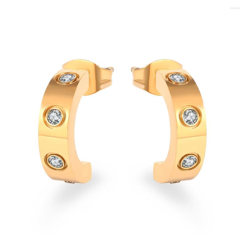 Stud Earrings Classical Luxury Jewelry C Shape Cross Screw Earring For Women Men Titanium Steel Top Quality Lover Couple Gifts
Stud Earrings Classical Luxury Jewelry C Shape Cross Screw Earring For Women Men Titanium Steel Top Quality Lover Couple Gifts