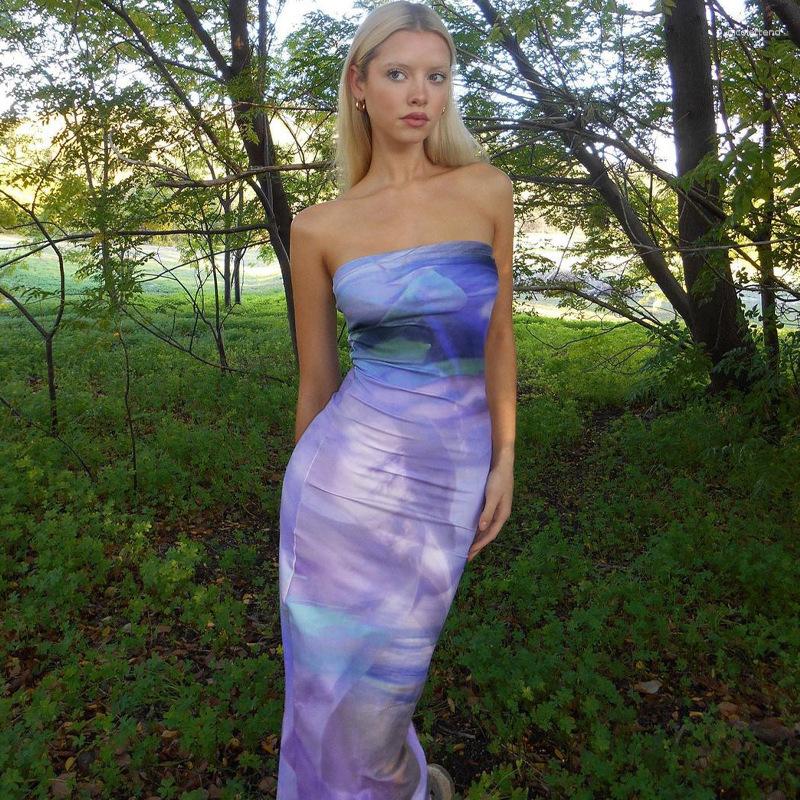 Casual Dresses Summer Printed Tube Top Maxi Dress Women Sexy Sheath Strapless Backless Female 2023 Party Evening Beach Vestido, Purple
Casual Dresses Summer Printed Tube Top Maxi Dress Women Sexy Sheath Strapless Backless Female 2023 Party Evening Beach Vestido, Purple