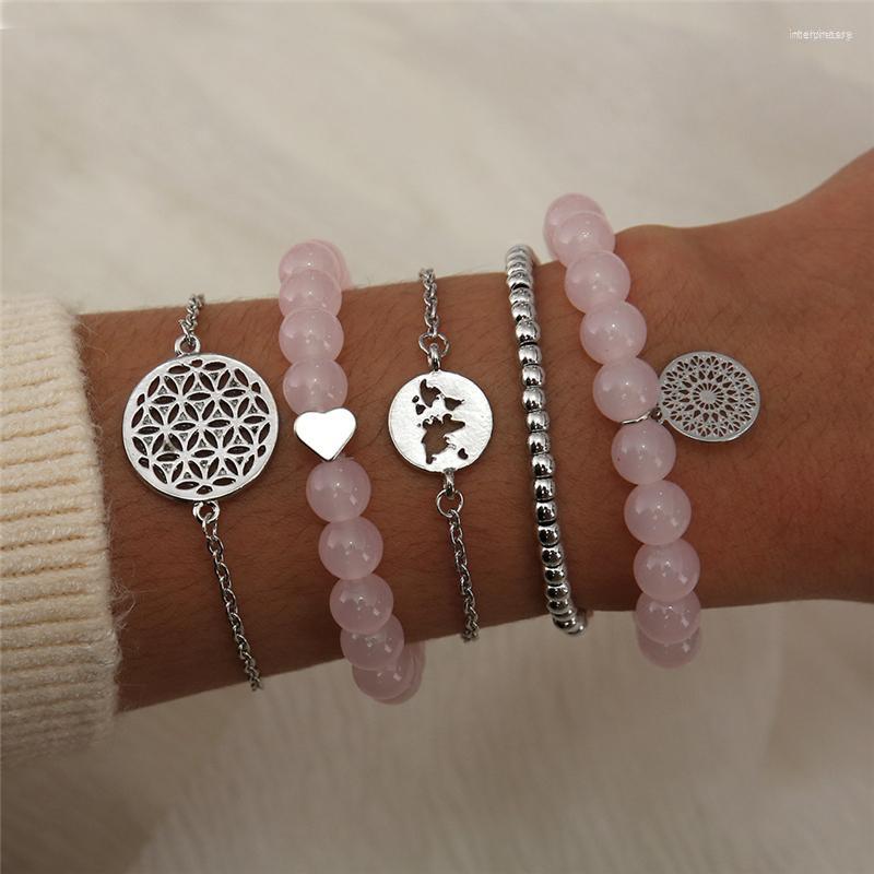 Link Bracelets Stackable Pink Beaded Charm Strand Set Stretch Bangle For Women Men Girls Boho Bohemian Summer Holiday Jewelry
Link Bracelets Stackable Pink Beaded Charm Strand Set Stretch Bangle For Women Men Girls Boho Bohemian Summer Holiday Jewelry