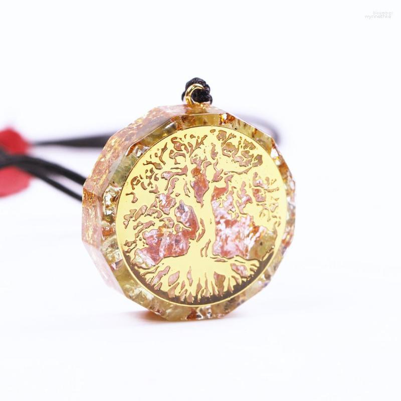 Pendant Necklaces REIKI Orgonite Energy Tree Of Life Natural Crystal Chain Necklace Men And Women Bring Lucky Healing Jewelry
Pendant Necklaces REIKI Orgonite Energy Tree Of Life Natural Crystal Chain Necklace Men And Women Bring Lucky Healing Jewelry