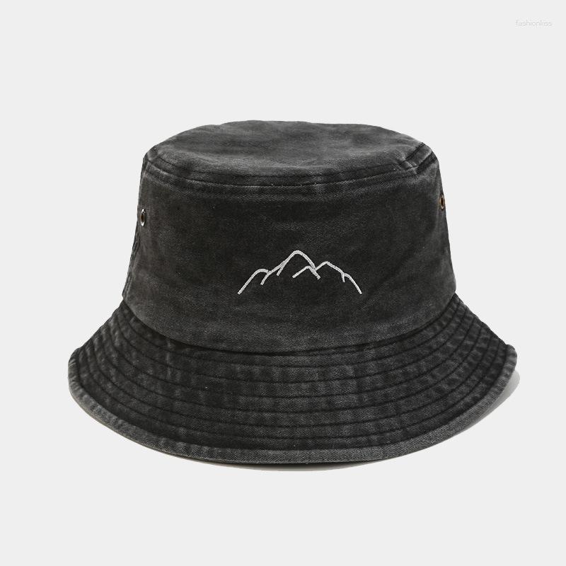 Berets Mountains Washed Bucket Hat Hip Hop Summer Sunhat Make Old Vintage Fisherman Panama Retro Fishing Beach Sun Bob Drop, White
Berets Mountains Washed Bucket Hat Hip Hop Summer Sunhat Make Old Vintage Fisherman Panama Retro Fishing Beach Sun Bob Drop, White