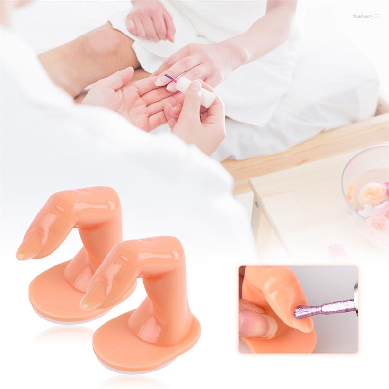 False Nails Professional Nail Art Practice Finger Soft Plastic Training Fake Fingers With Design Salon Manicure Display Decoration Tool, With nail 1pcs
False Nails Professional Nail Art Practice Finger Soft Plastic Training Fake Fingers With Design Salon Manicure Display Decoration Tool, With nail 1pcs