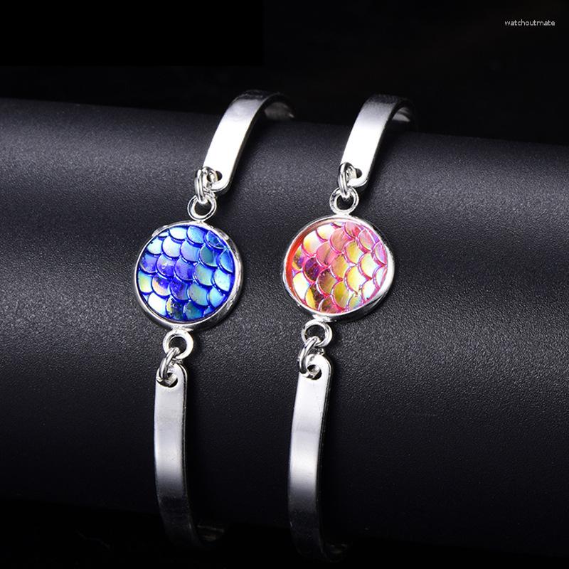 Charm Bracelets Resin 12mm Fish Scale Cabochon Charms Brand Jewelry For Women 
Charm Bracelets Resin 12mm Fish Scale Cabochon Charms Brand Jewelry For Women