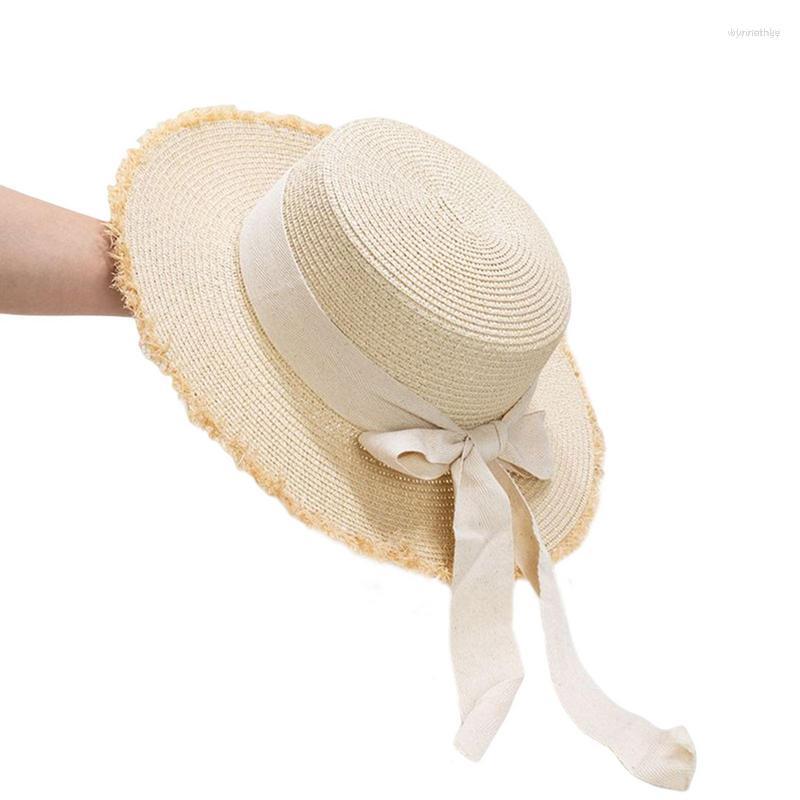Wide Brim Hats Simple Foldable Floppy Beach Straw Hat Sun Women Summer UV Protect Travel For Lady Female Gift, White
Wide Brim Hats Simple Foldable Floppy Beach Straw Hat Sun Women Summer UV Protect Travel For Lady Female Gift, White