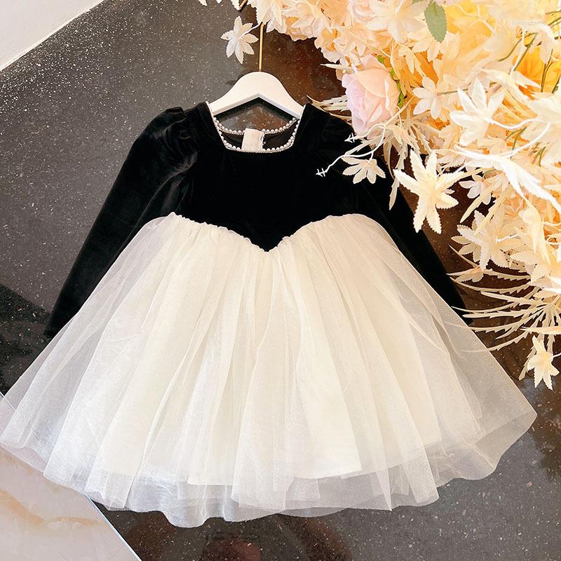 Girl Dresses Fashion Toddler Girls Long Sleeve Velvet 2023 Spring Fall Splicing Gauze Princess Party 2-10Yrs, Velvet dress
Girl Dresses Fashion Toddler Girls Long Sleeve Velvet 2023 Spring Fall Splicing Gauze Princess Party 2-10Yrs, Velvet dress
