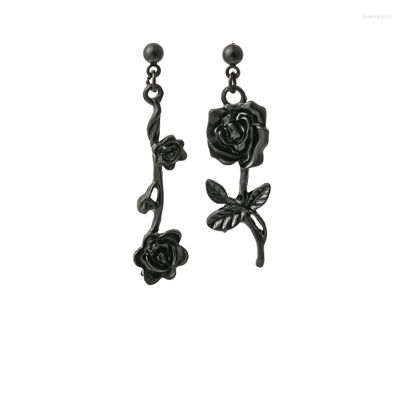 Dangle Earrings Black Gun Asymmetric Rose Fashionable And Personalized Versatile Jewelry For Women
Dangle Earrings Black Gun Asymmetric Rose Fashionable And Personalized Versatile Jewelry For Women