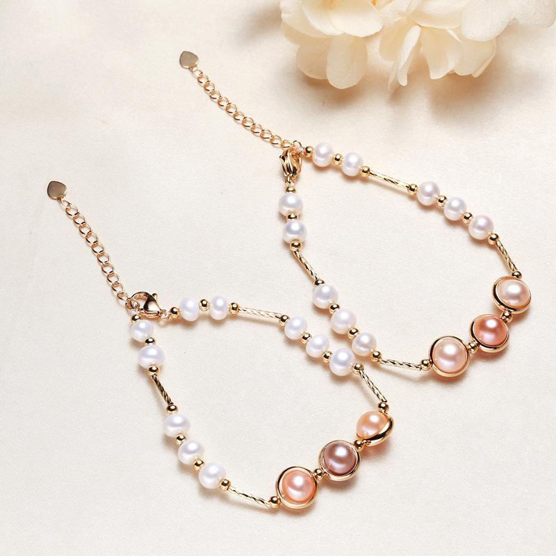 Link Bracelets Chain Baroque Pearl Bracelet For Women Ethnic Style Jewelry Good Quality Freshwater Hand Ornament 21cm Raym22
Link Bracelets Chain Baroque Pearl Bracelet For Women Ethnic Style Jewelry Good Quality Freshwater Hand Ornament 21cm Raym22