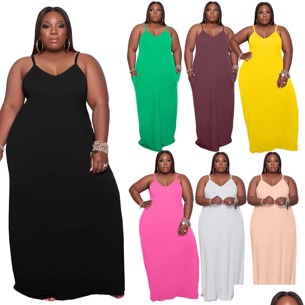 Plus Size Dresses Large Womens Dress Pure Suspender Fashion Loose Floor Skirt Women Designers Clothes 2022 Xl5Xl Drop Delivery Appare Dhl2Q, Apricot
Plus Size Dresses Large Womens Dress Pure Suspender Fashion Loose Floor Skirt Women Designers Clothes 2022 Xl5Xl Drop Delivery Appare Dhl2Q, Apricot