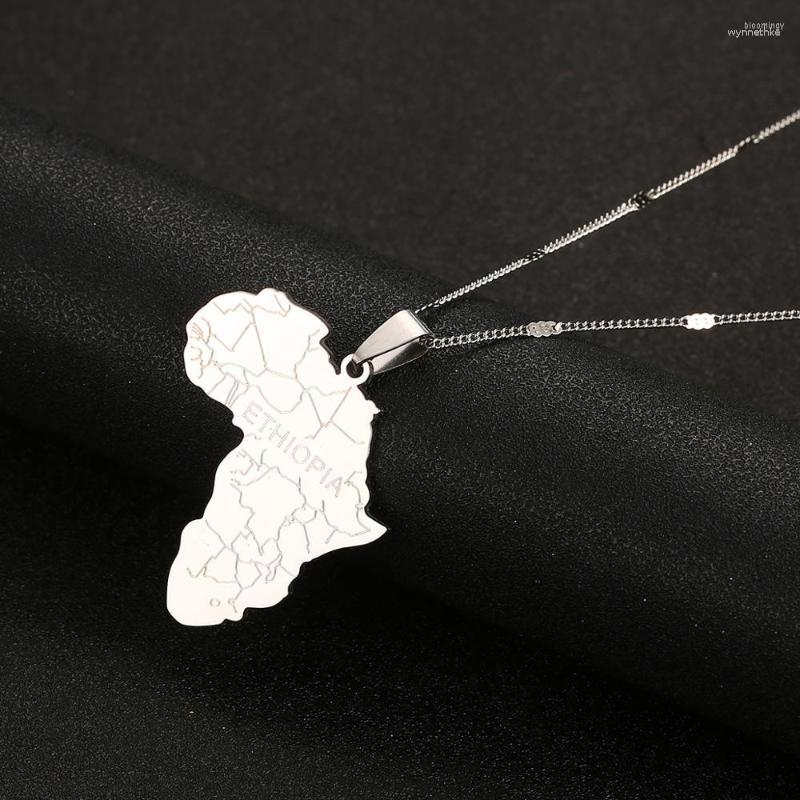 Pendant Necklaces Stainless Steel Africa Map With Ethiopia Silver Color African Maps Charm Jewelery
Pendant Necklaces Stainless Steel Africa Map With Ethiopia Silver Color African Maps Charm Jewelery