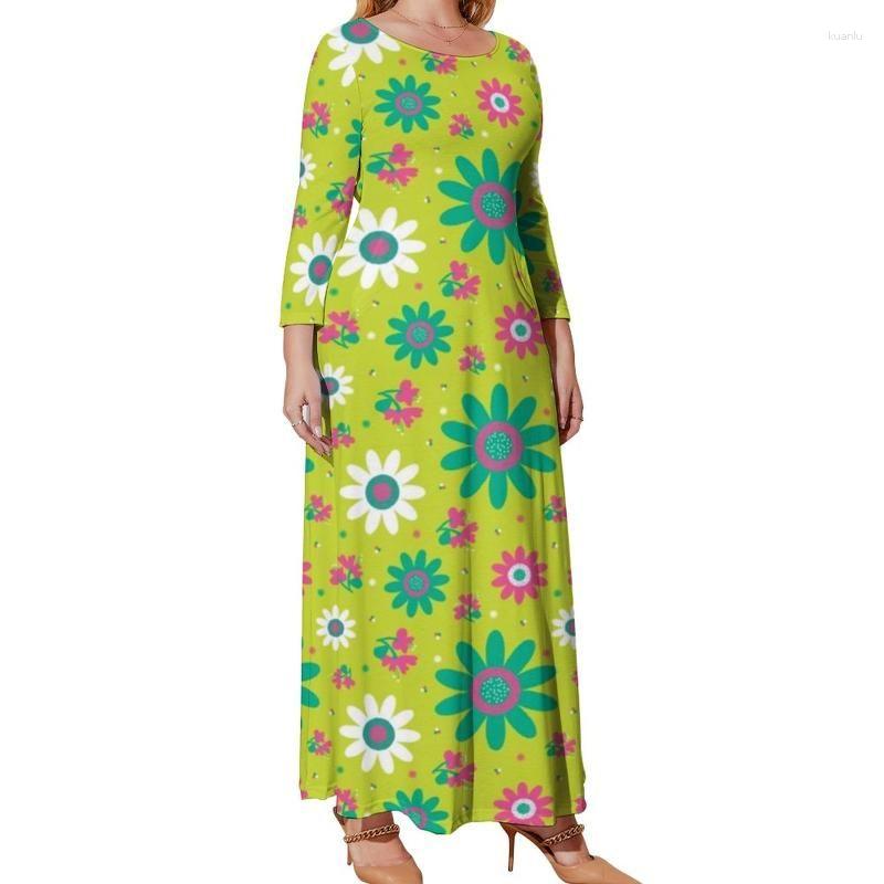 Plus Size Dresses Retro Peace 60s Dress Long-Sleeve Sunflower Floral Print Kawaii Maxi Summer Aesthetic Boho Beach Long SizePlus, Style-12
Plus Size Dresses Retro Peace 60s Dress Long-Sleeve Sunflower Floral Print Kawaii Maxi Summer Aesthetic Boho Beach Long SizePlus, Style-12