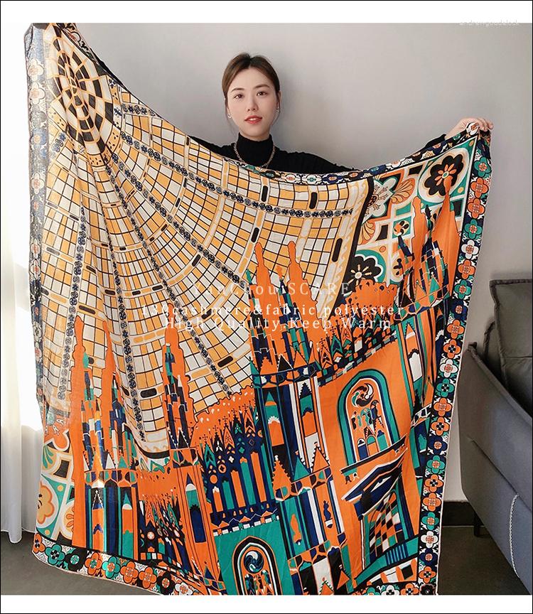 Scarves Brand Designer Winter Large Scarf Giant Hems Cashmere Wraps Women Warm Cape Stole Blanket 130
Scarves Brand Designer Winter Large Scarf Giant Hems Cashmere Wraps Women Warm Cape Stole Blanket 130