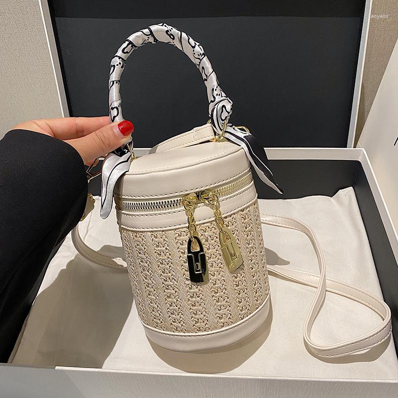 Evening Bags Casual Straw Bag Woven Women Handbags Handmade Small Cylinder 2023 Summer Beach Shoulder Crossbody Pack Bali Purse, Brown
Evening Bags Casual Straw Bag Woven Women Handbags Handmade Small Cylinder 2023 Summer Beach Shoulder Crossbody Pack Bali Purse, Brown