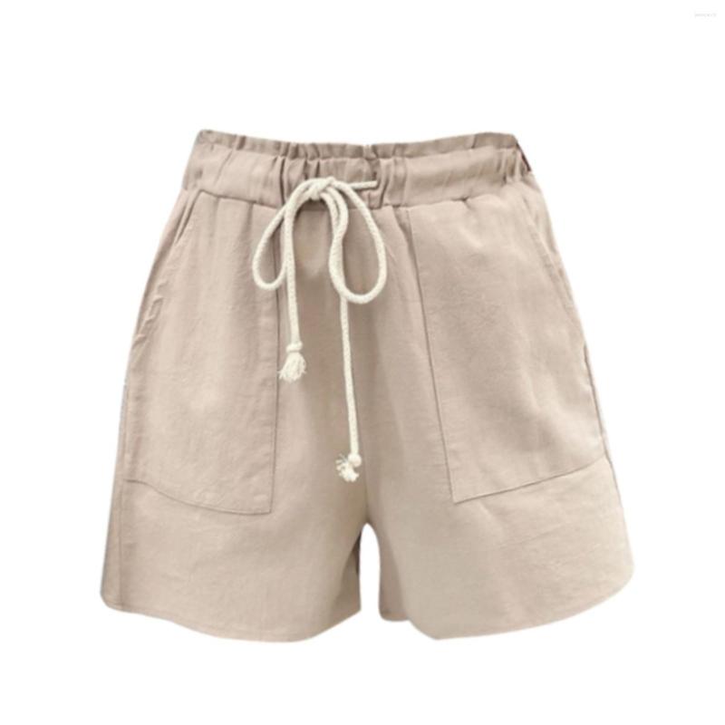 Women' Shorts Summer Cotton Linen Wide Leg Elastic Lace Loose Casual Pants Boxing For Women Short Sleeve Tops, Khaki
Women' Shorts Summer Cotton Linen Wide Leg Elastic Lace Loose Casual Pants Boxing For Women Short Sleeve Tops, Khaki