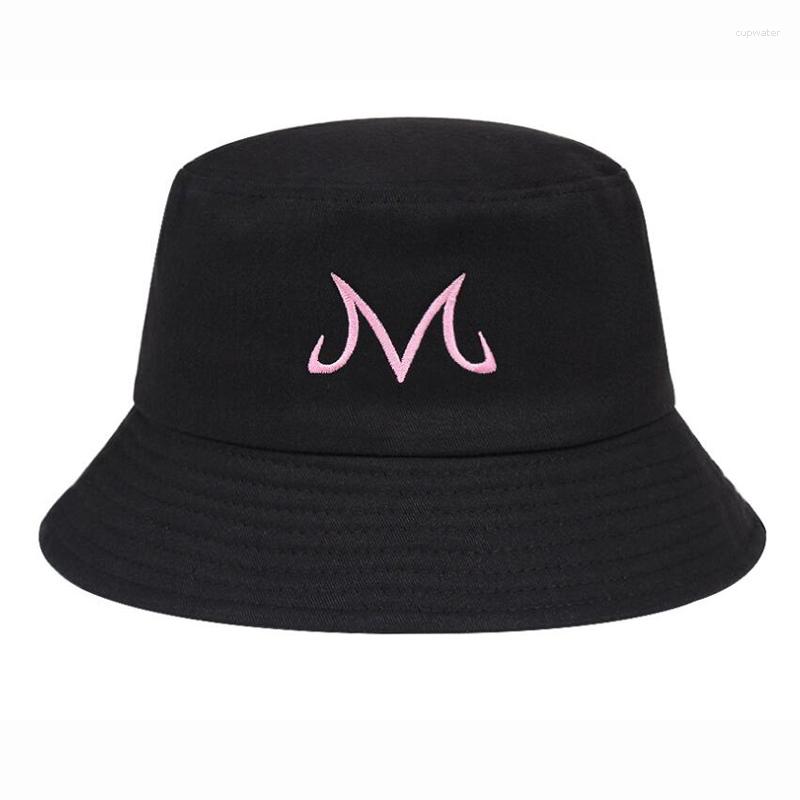 Berets Anime Fisherman Hat M Embroidery Women's Bucket Cap Cotton Beach Tide Men's Panama Caps Summer UV Fashion Sun Hats
Berets Anime Fisherman Hat M Embroidery Women's Bucket Cap Cotton Beach Tide Men's Panama Caps Summer UV Fashion Sun Hats