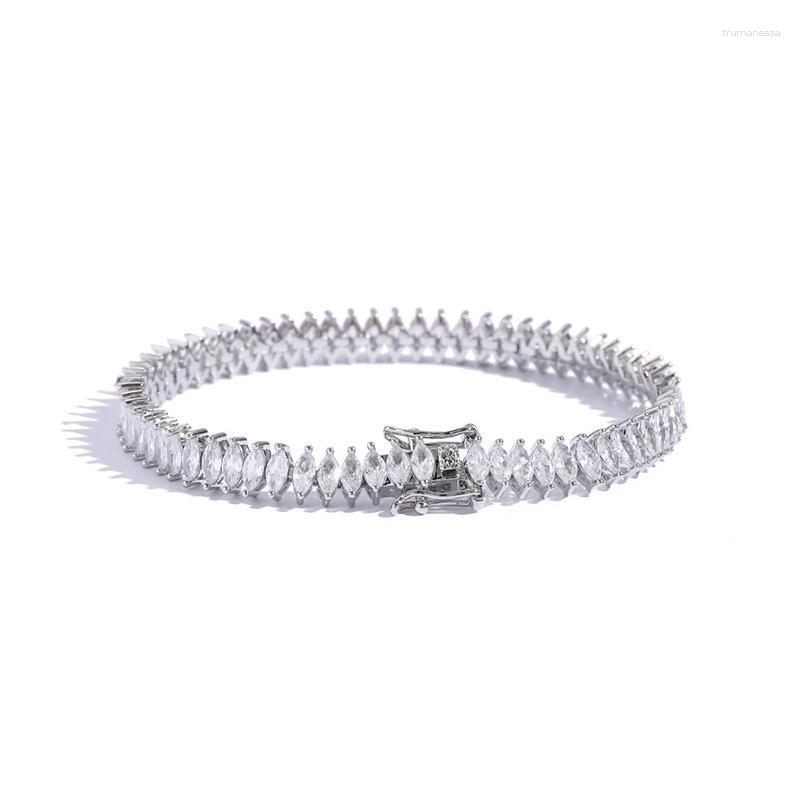 Link Bracelets Chain Hip Hop Claw Setting Oval Zircon Bling Iced Out 6mm 1 Row CZ Stone Tennis For Men Women Rapper Jewelry Raym22
Link Bracelets Chain Hip Hop Claw Setting Oval Zircon Bling Iced Out 6mm 1 Row CZ Stone Tennis For Men Women Rapper Jewelry Raym22