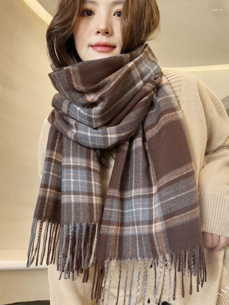 Scarves Imitation Cashmere Women Ladies Scarf Winter Preppy Style Plaid Tassel Scarve Pashmina Mujer Foulard Bufanda Long Wrap Shawl
Scarves Imitation Cashmere Women Ladies Scarf Winter Preppy Style Plaid Tassel Scarve Pashmina Mujer Foulard Bufanda Long Wrap Shawl