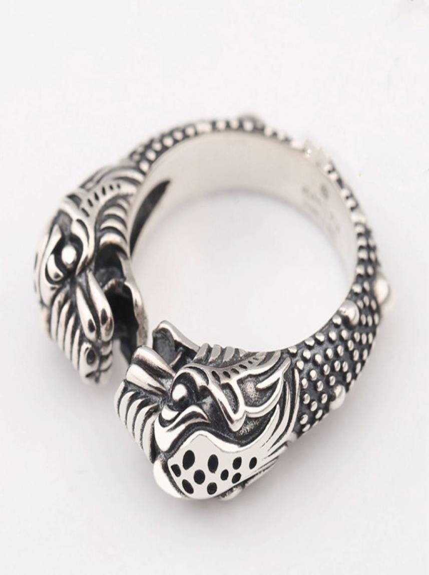 S925 sterling silver double-headed ring men and women retro sterling silver double-headed open ring adjustable opening3476929
S925 sterling silver double-headed ring men and women retro sterling silver double-headed open ring adjustable opening3476929