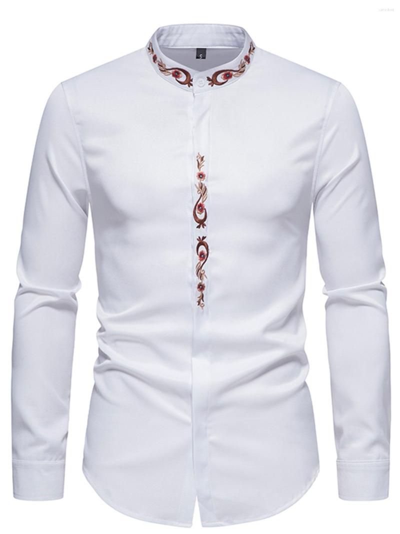 Men's Casual Shirts Long-sleeved Shirt, Black