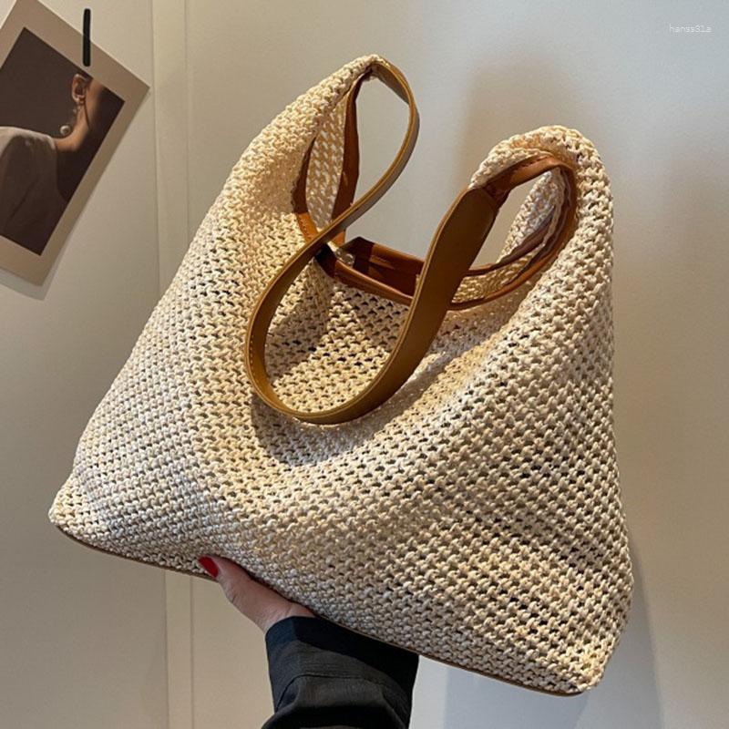 Evening Bags Woven Solid Color Beach Straw Bag Handbag For Women 2023 Summer Fashion Vacation Shoulder Female Portable Bucket, Khaki black
Evening Bags Woven Solid Color Beach Straw Bag Handbag For Women 2023 Summer Fashion Vacation Shoulder Female Portable Bucket, Khaki black