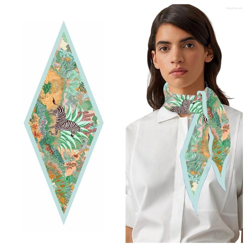 Scarves Fashion Jungle Zebra Diamond Horse Silk Scarf Woman Luxury Bandana Headband Hijab Foulard Neckerchief Shawl Female Bow Ties
Scarves Fashion Jungle Zebra Diamond Horse Silk Scarf Woman Luxury Bandana Headband Hijab Foulard Neckerchief Shawl Female Bow Ties