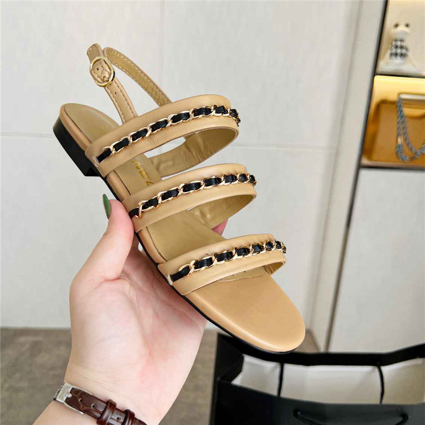 Fashion Sandals Luxury Design 2023 Channel Women's High Heels Business Work Leather Canvas Casual Student Sandals 07-01
Fashion Sandals Luxury Design 2023 Channel Women's High Heels Business Work Leather Canvas Casual Student Sandals 07-01