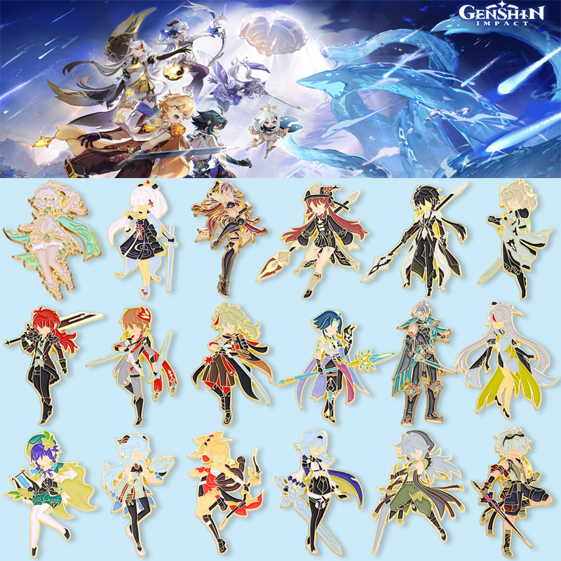 Anime Enamel Pins Genshin Impact Character Brooch Badge Cartoon GanYu Yae Miko Hutao Xiao Ayaka Yoimiya CollectionLapel Clothes Custom Fans Friends Jewelry
Anime Enamel Pins Genshin Impact Character Brooch Badge Cartoon GanYu Yae Miko Hutao Xiao Ayaka Yoimiya CollectionLapel Clothes Custom Fans Friends Jewelry
