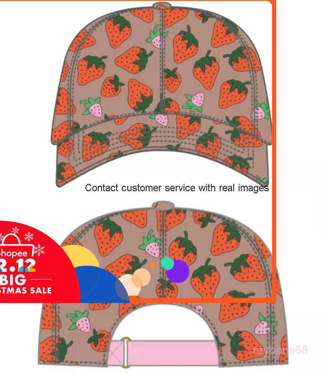 81Strawberry Baseball Caps Man's Cotton Cactus Classic Letter Ball Summer Women Sun Hats Outdoor Adjustable Snapback Cap9983, Strawberry
81Strawberry Baseball Caps Man's Cotton Cactus Classic Letter Ball Summer Women Sun Hats Outdoor Adjustable Snapback Cap9983, Strawberry