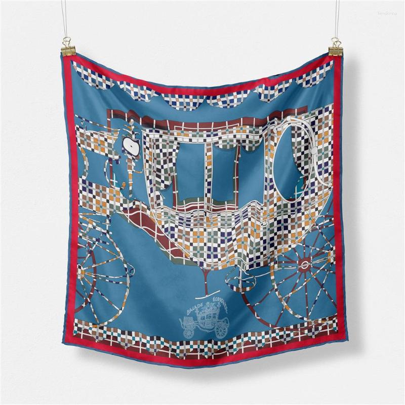 Scarves Carriage Printed Square Wraps Bandana Small Hijabs Silk Foulards Tie Headband Neckerchief 53CM Twill Scarf Woman
Scarves Carriage Printed Square Wraps Bandana Small Hijabs Silk Foulards Tie Headband Neckerchief 53CM Twill Scarf Woman