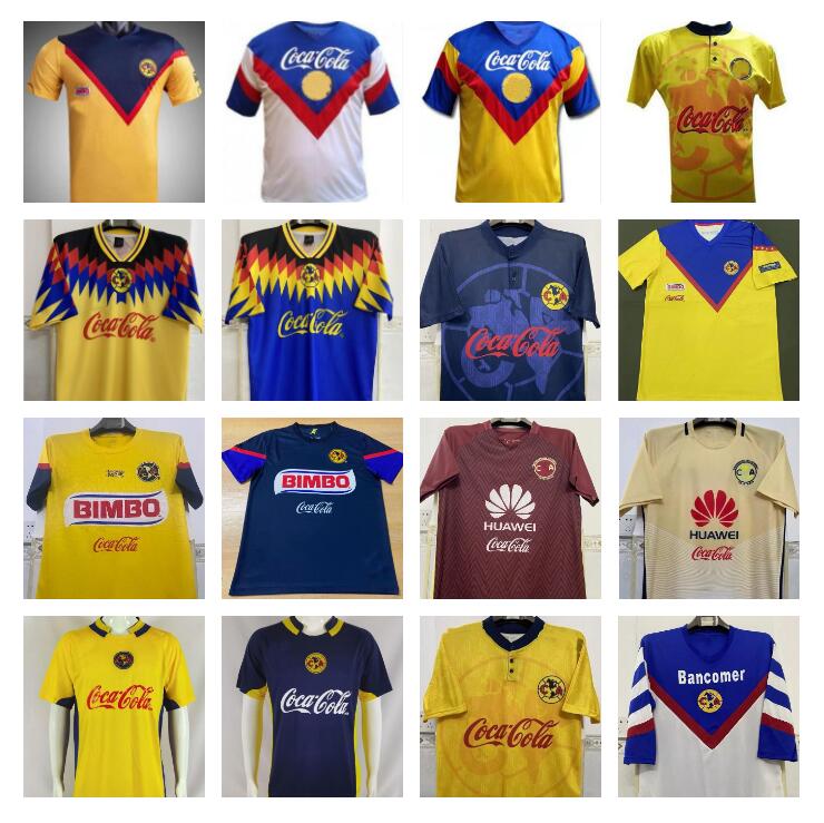 1995 1998 1999 2004 2005 RETRO soccer Jerseys Club America LIGA MX O.PERALTA C.DOMINGUEZ MATHEUS MEXICO R.SAMBUEZA P.AGUILAR RETRO 95 98 99 04 05 Football Shirts uniform
1995 1998 1999 2004 2005 RETRO soccer Jerseys Club America LIGA MX O.PERALTA C.DOMINGUEZ MATHEUS MEXICO R.SAMBUEZA P.AGUILAR RETRO 95 98 99 04 05 Football Shirts uniform