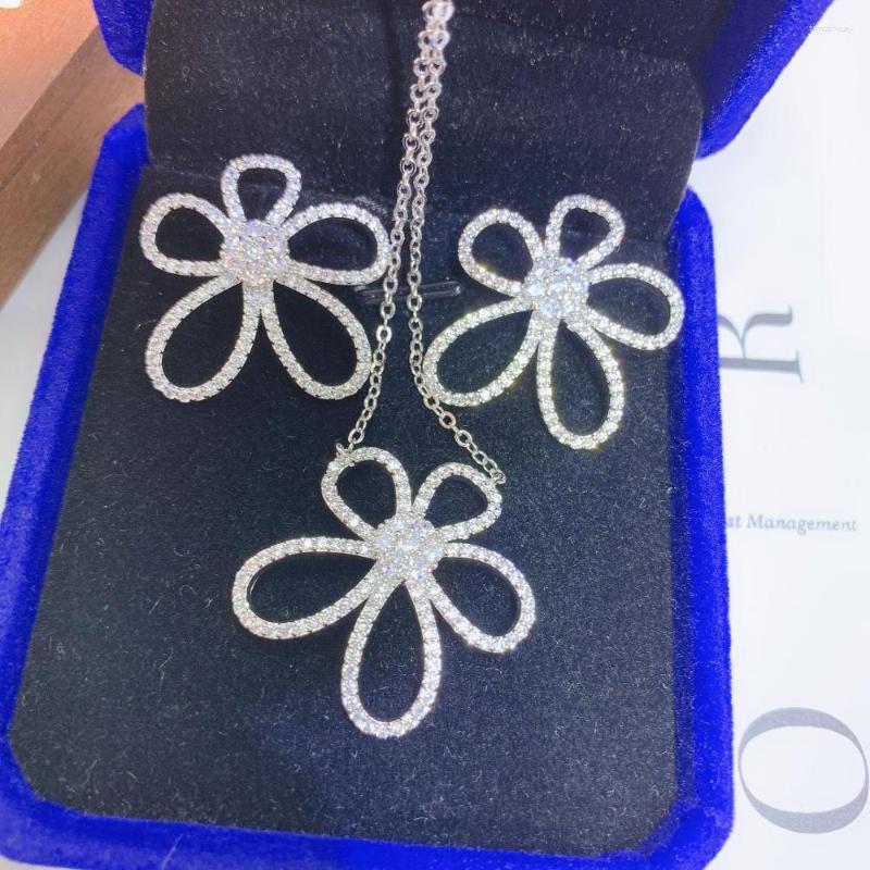 Necklace Earrings Set Fashion Brilliant Cubic Zirconia Flower Shape Women Wedding Bride Dress Accessories Party N-1659, Picture shown
Necklace Earrings Set Fashion Brilliant Cubic Zirconia Flower Shape Women Wedding Bride Dress Accessories Party N-1659, Picture shown
