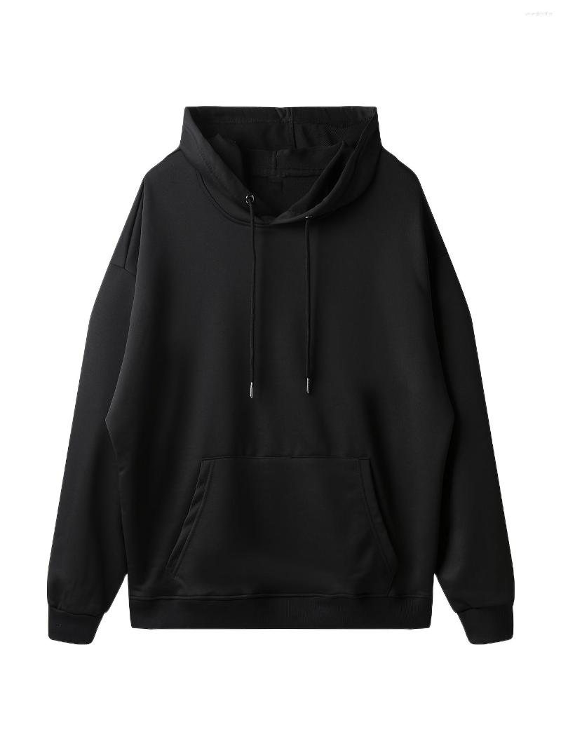 Men's T Shirts Autumn And Winter Casual Drop Shoulder Solid Color Hooded Sweatshirts, Black
Men's T Shirts Autumn And Winter Casual Drop Shoulder Solid Color Hooded Sweatshirts, Black
