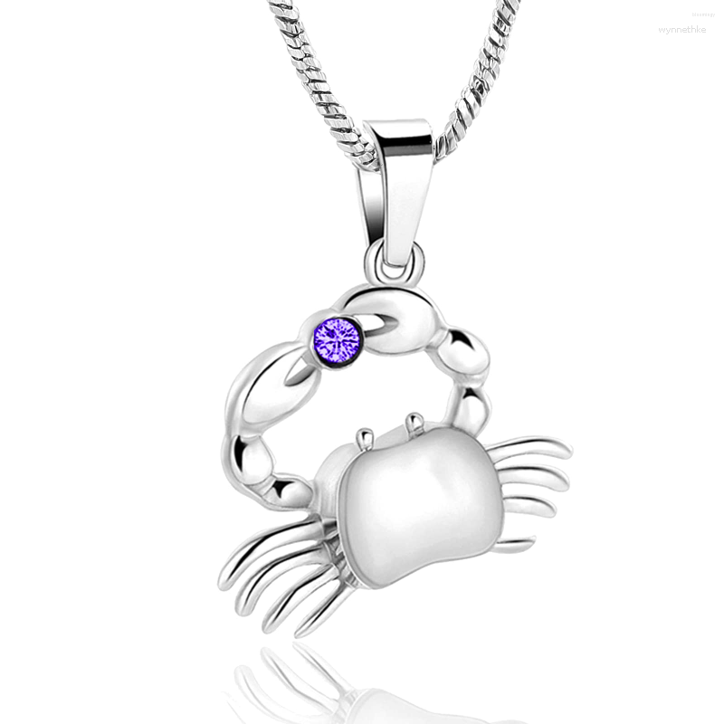 Pendant Necklaces Crab Cremation Jewelry Urn Necklace For Ashes Birthstone Keepsake Locket Memorial
Pendant Necklaces Crab Cremation Jewelry Urn Necklace For Ashes Birthstone Keepsake Locket Memorial