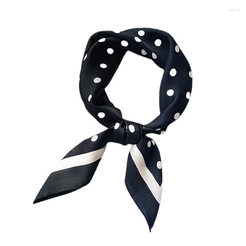 Scarves 70x70cm Small Square Scarf Silk Women 2023 Summer Wave Dot Printing Professional Bib Fashion Simple
Scarves 70x70cm Small Square Scarf Silk Women 2023 Summer Wave Dot Printing Professional Bib Fashion Simple