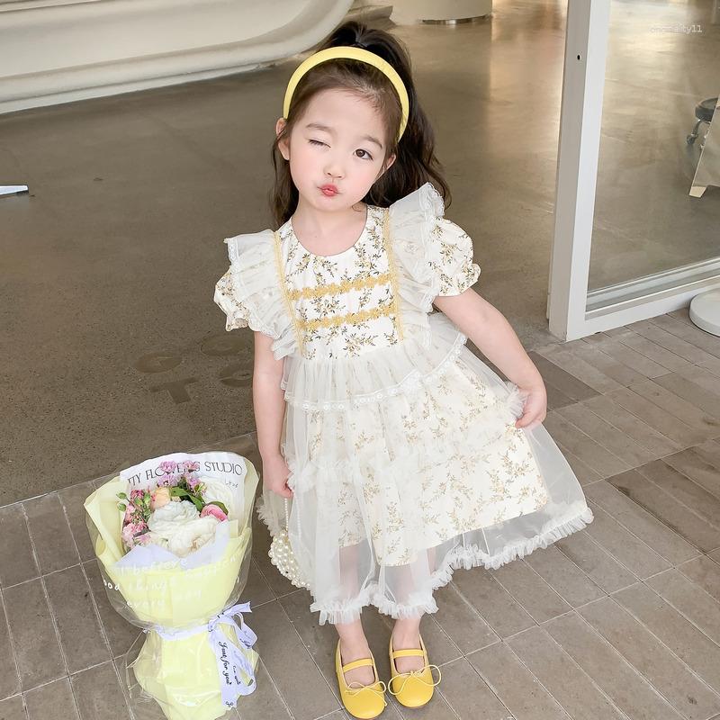 Girl Dresses Girls Summer 2023 Korean Style Bubble Sleeve Mesh Fashiona Toddler Kids Princess Dress, Yellow
Girl Dresses Girls Summer 2023 Korean Style Bubble Sleeve Mesh Fashiona Toddler Kids Princess Dress, Yellow