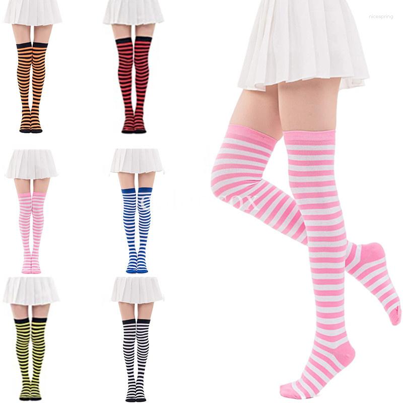 Sports Socks Compression Women Long Thigh High Colorful Striped Over The Knee Lolita Ladies Girls Warmers, 241-blackhotpink
Sports Socks Compression Women Long Thigh High Colorful Striped Over The Knee Lolita Ladies Girls Warmers, 241-blackhotpink