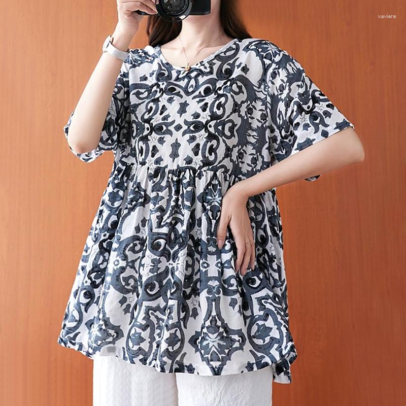 Women's T Shirts Comfortable Pullovers Round Neck T-Shirts Summer Thin Loose Printing Patchwork Pleated Fashion Casual Women's Clothing, Red
Women's T Shirts Comfortable Pullovers Round Neck T-Shirts Summer Thin Loose Printing Patchwork Pleated Fashion Casual Women's Clothing, Red
