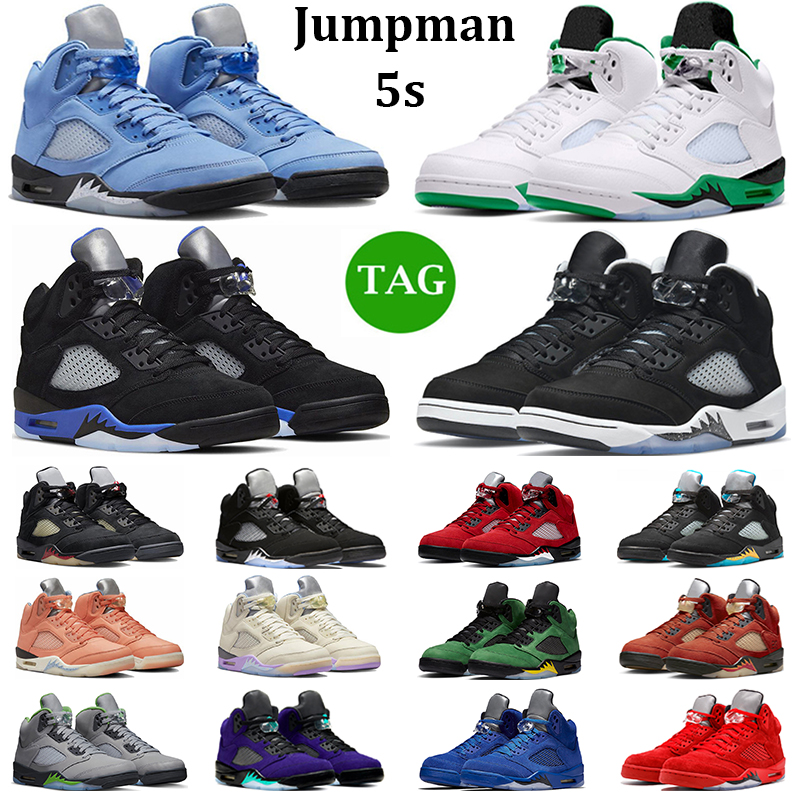 Jumpman 5 Men Basketball Shoes 5s UNC Lucky Green Aqua Racer Blue Oreo Raging Red Pinksicle Easter Green Bean Mens Trainers Outdoor Sneakers, #2
Jumpman 5 Men Basketball Shoes 5s UNC Lucky Green Aqua Racer Blue Oreo Raging Red Pinksicle Easter Green Bean Mens Trainers Outdoor Sneakers, #2