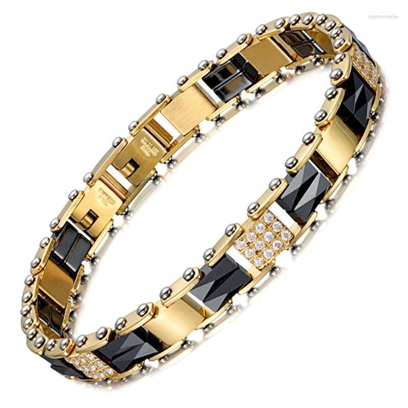 Charm Bracelets Zircon Bangles For Lady Shiny Three Row Drill Elegant Luxury Black Ceramics Bracelet Jewelry WomenCharm Raym22
Charm Bracelets Zircon Bangles For Lady Shiny Three Row Drill Elegant Luxury Black Ceramics Bracelet Jewelry WomenCharm Raym22
